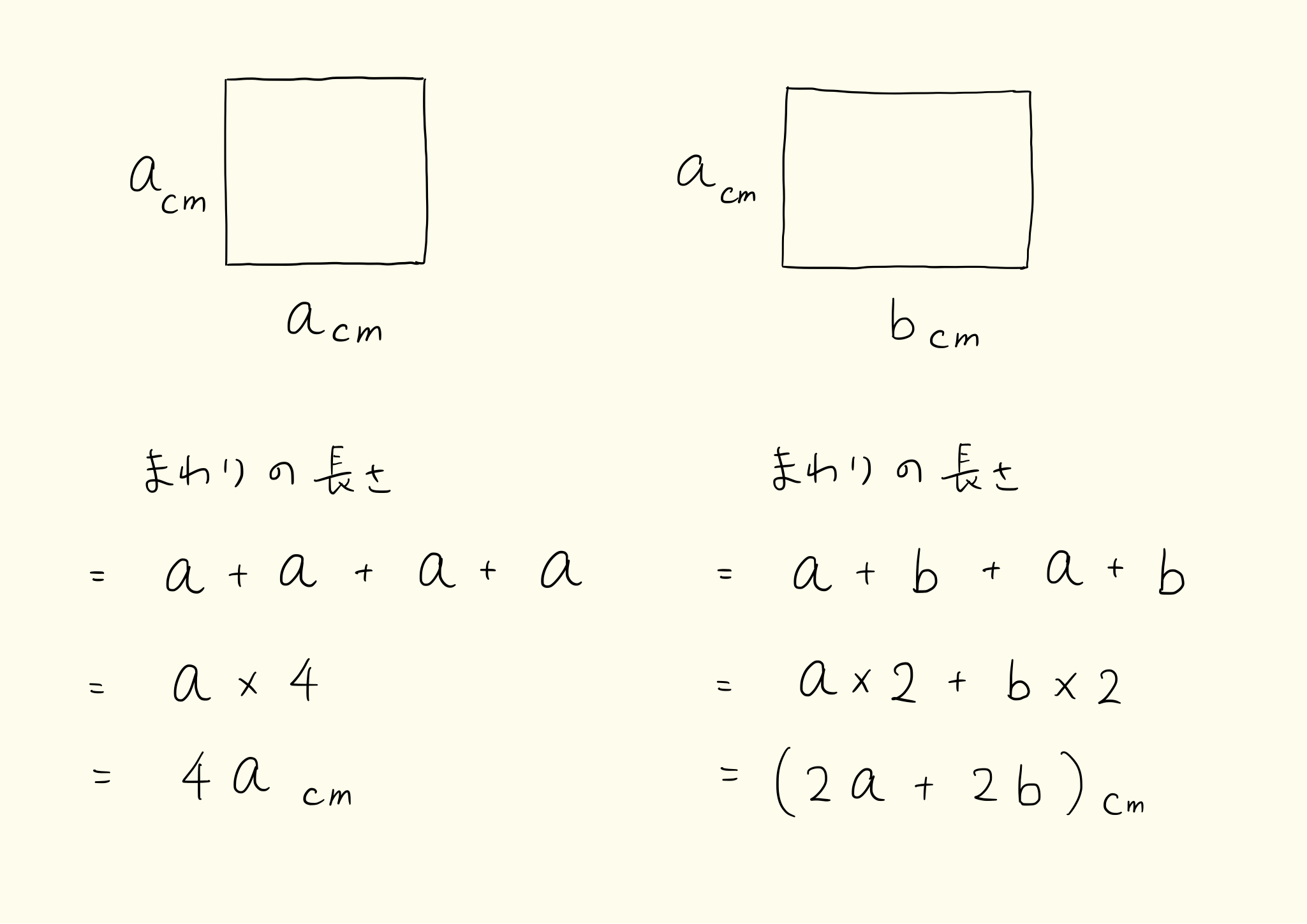 中１数学 文字を使った式 Xやyなどを使って代金や長さを表す Irohabook